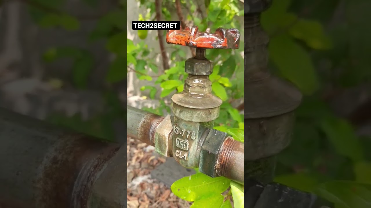Leakage Gate Valve | Problem in gate valves | Big size gate valve | Plumbing gate valve working |