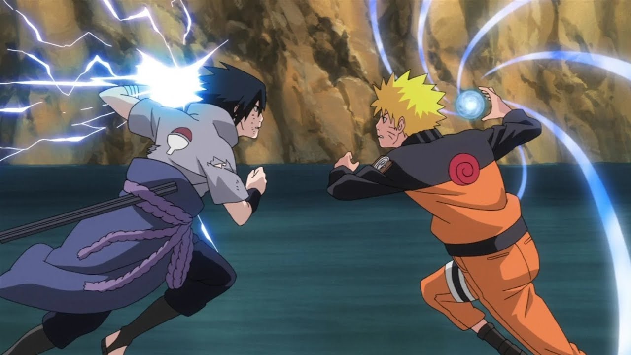Naruto hokage vs sasuke hogake