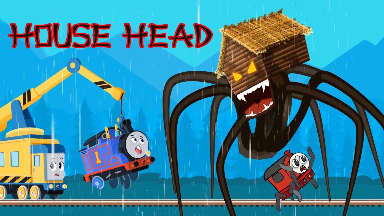 House Head VS Thomas Train & Choo Choo Charles #soloanimation