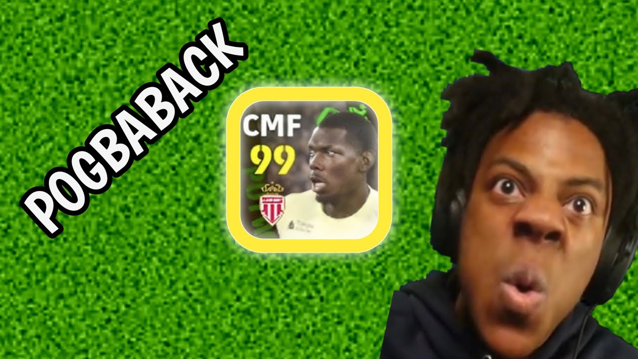 Pogba POTW Card 99 Rating. Efootball 2026