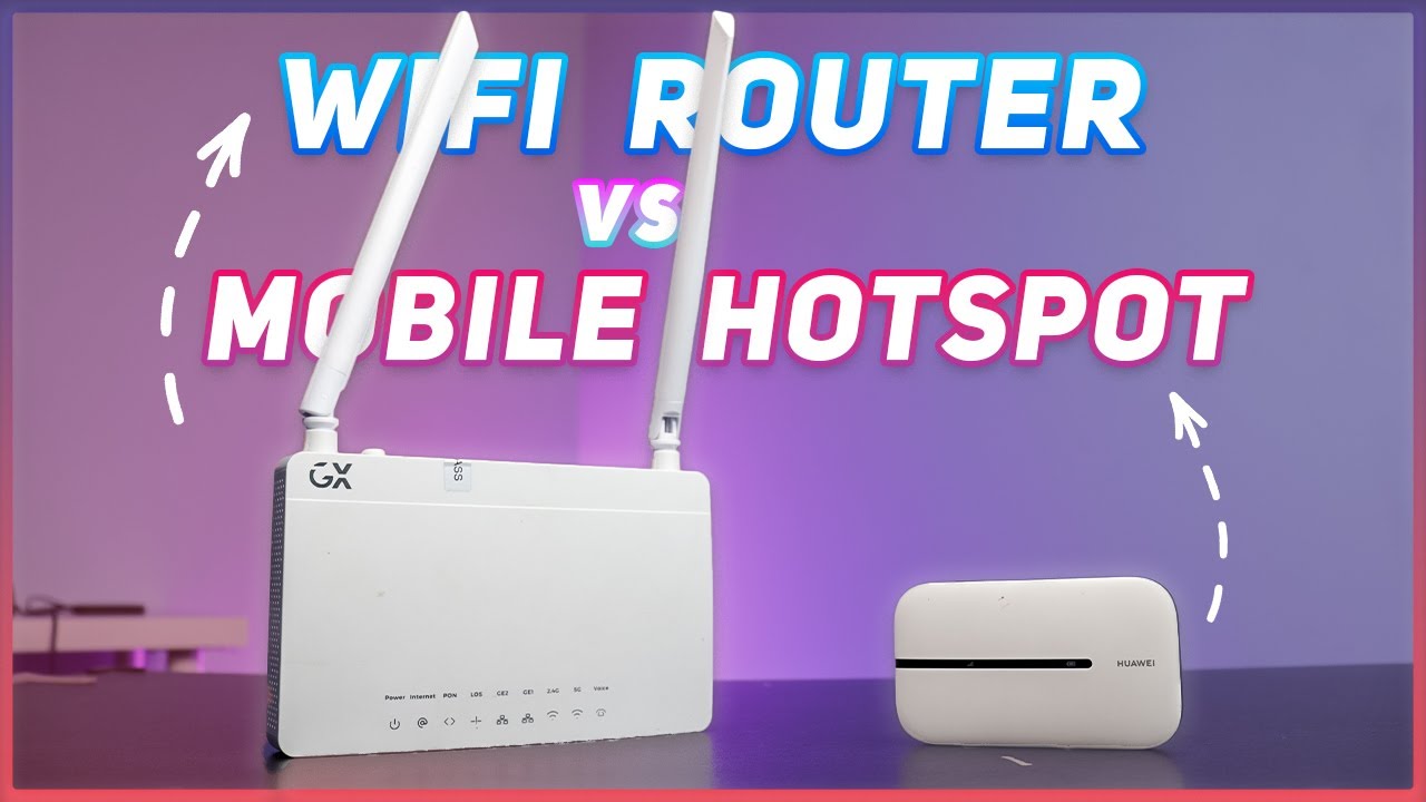 WiFi Router vs 4G Mobile Hotspot | 7 differences That No One Told You🤫