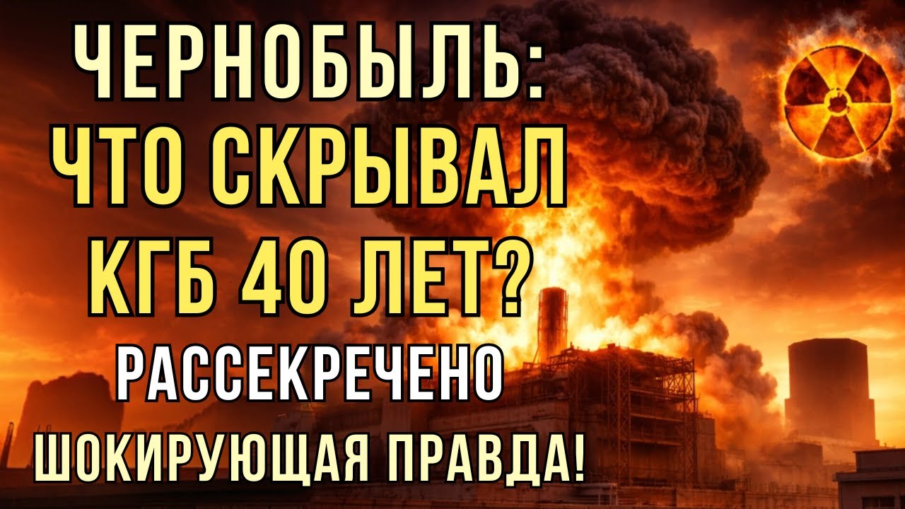 ☢️ ЧЕРНОБЫЛЬ: Секреты КГБ: Вся правда! Рассекречено спустя 40 лет.
