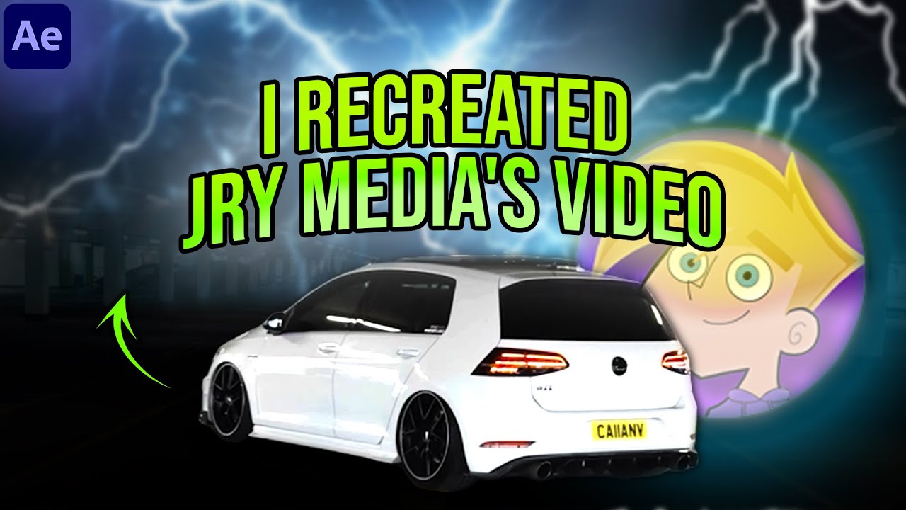 I Recreated Jry Media's Video in After Effects