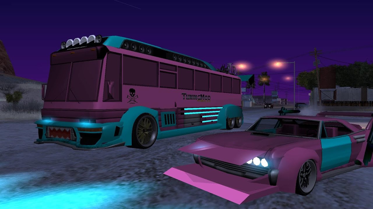 GTA San Andreas Vehicle Tuning S03P11: Coach