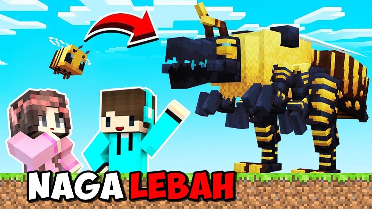 AKU HACK MINECRAFT UNTUK MENGUBAH MOB JADI TIPE DRAGON