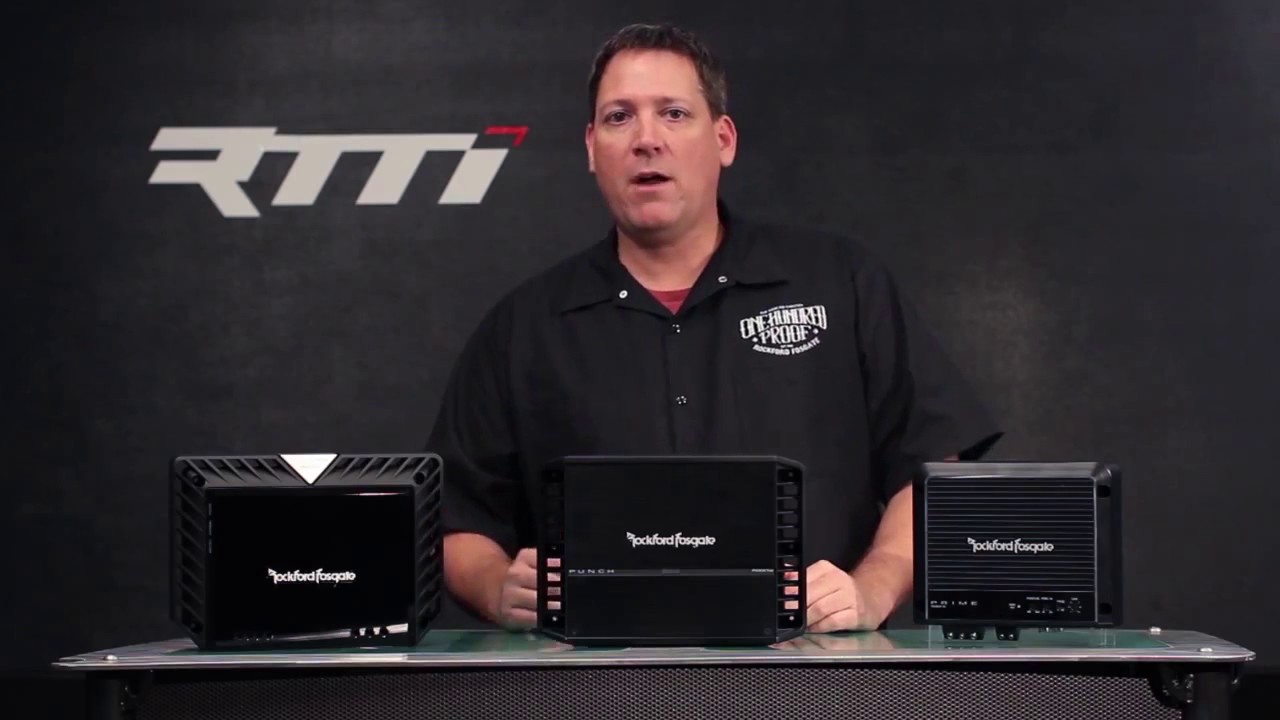 Rockford Fosgate: Сравнение усилителей (1.2)