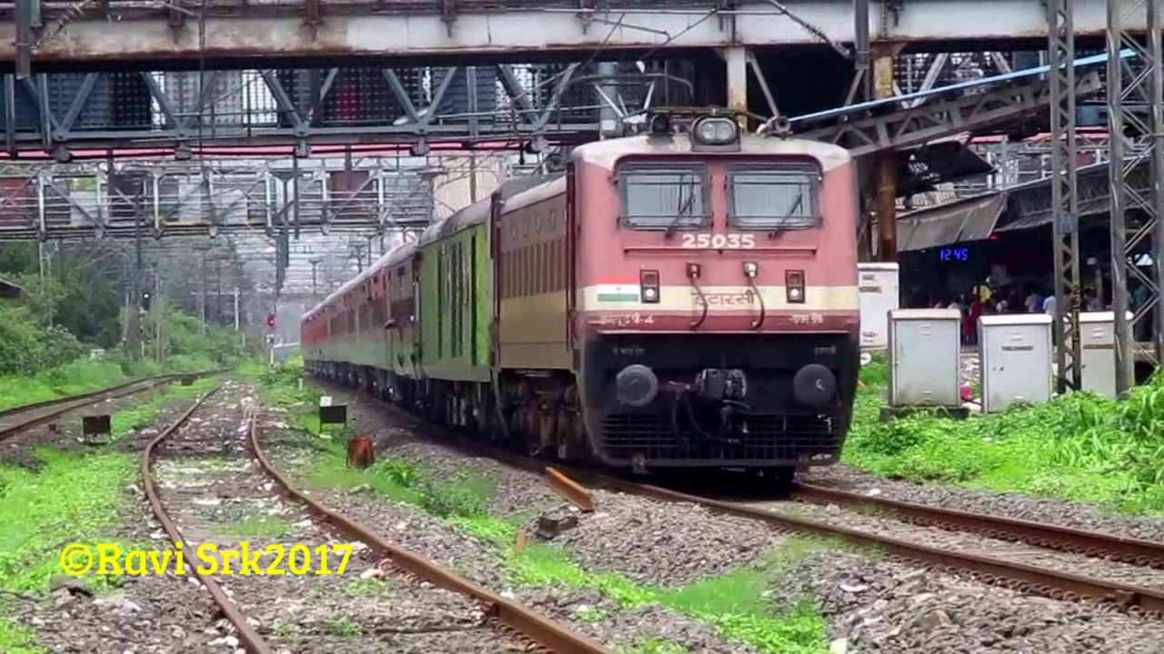 First LHB Run : ITARSI WAP4 Hauling Mumbai-Darbhanga Pawan Express On First LHB Run
