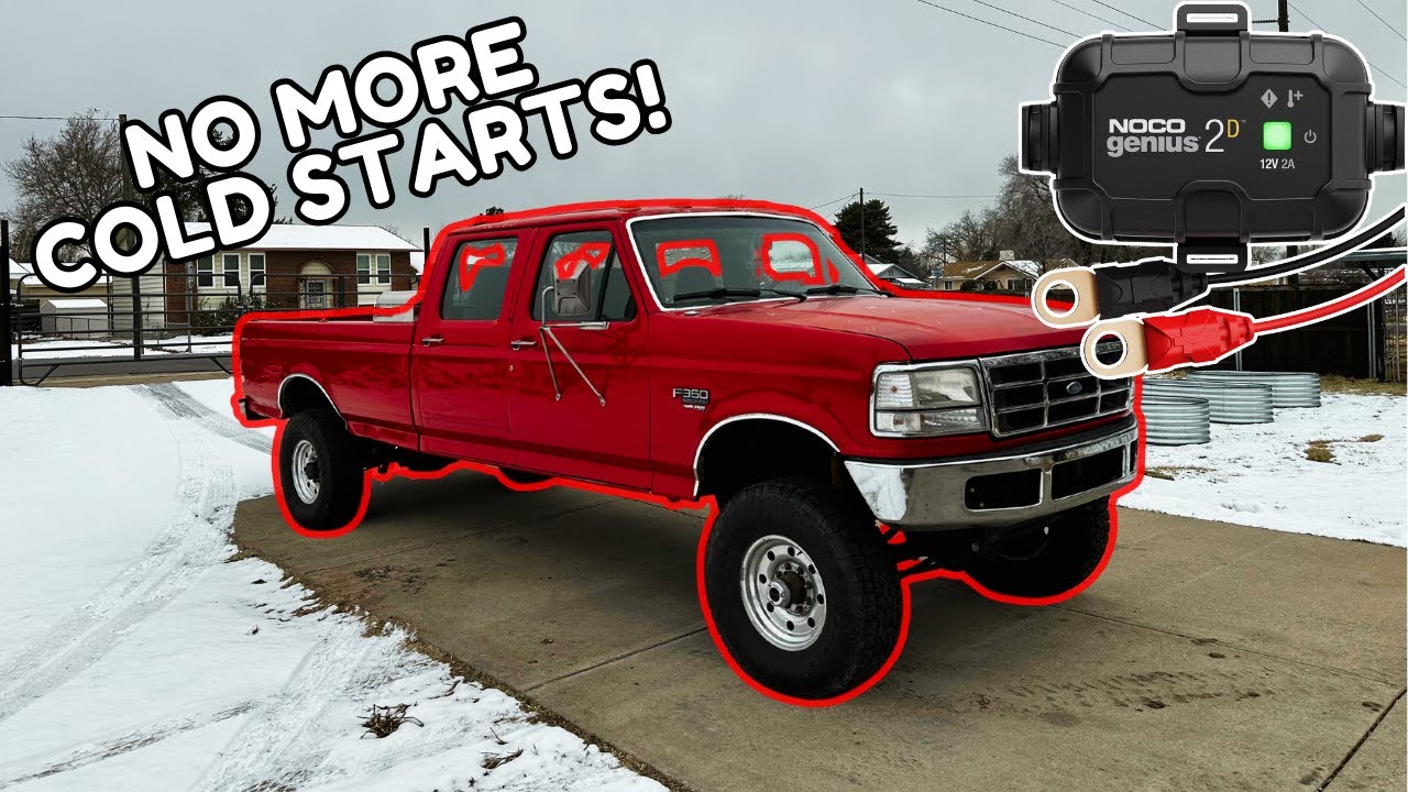 Оптимальное решение для холодного запуска моего Powerstroke 7.3 — встроенное зарядное устройство