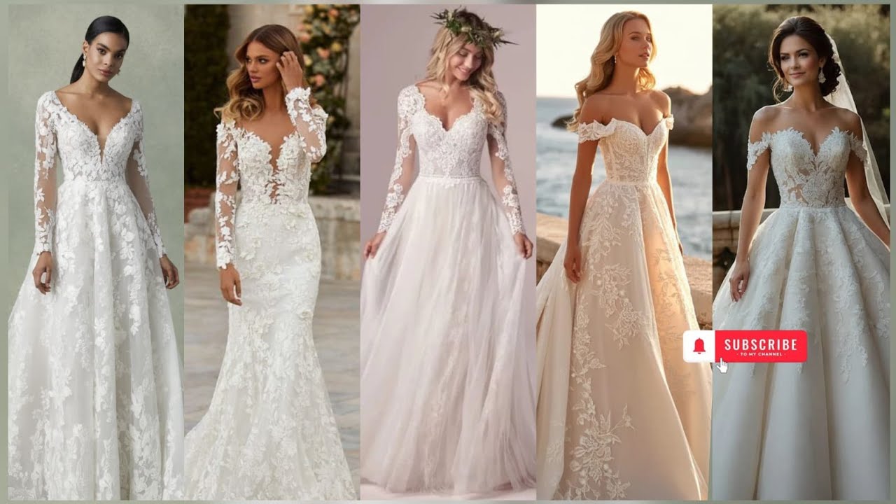 “Top Gorgeous Bridal Dresses 👗✨ | Dream Wedding Gown Collection”
