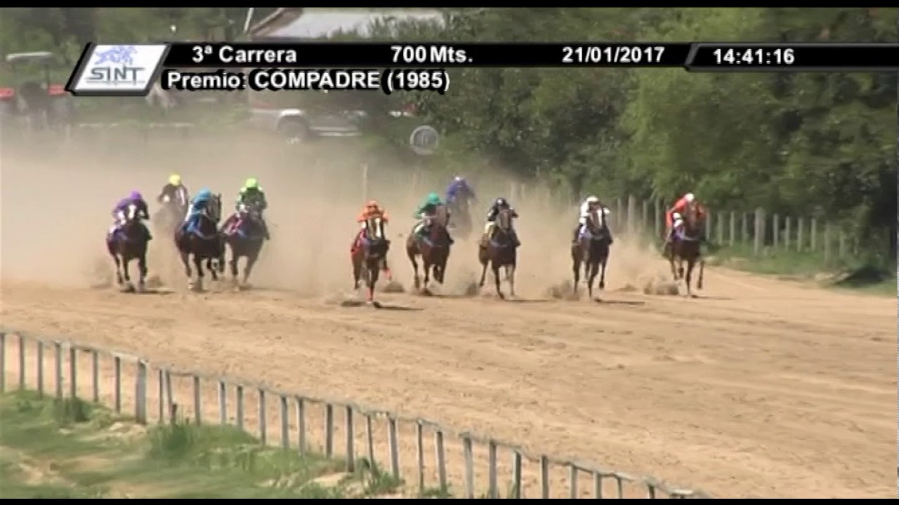 21/01/2017 – Hipodromo Paysandu – Carr 3 – COMPADRE (1985)