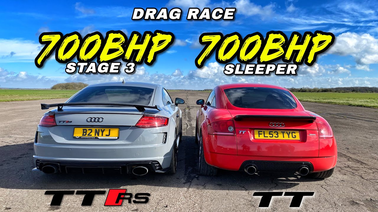 ДАЗА КТО?! ..700HP MK1 TT SLEEPER против 700HP MK3 TTRS