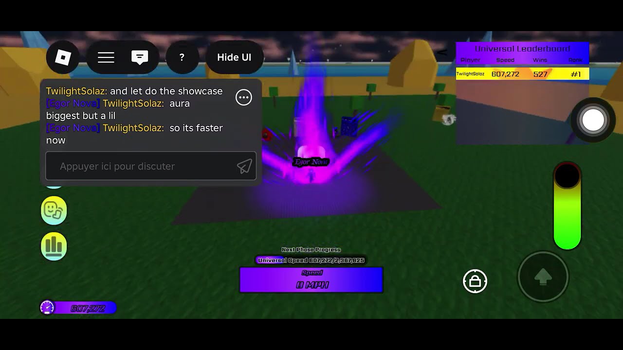 Showcase the Nova Egor its took me 1 night for it | Roblox Egor Game