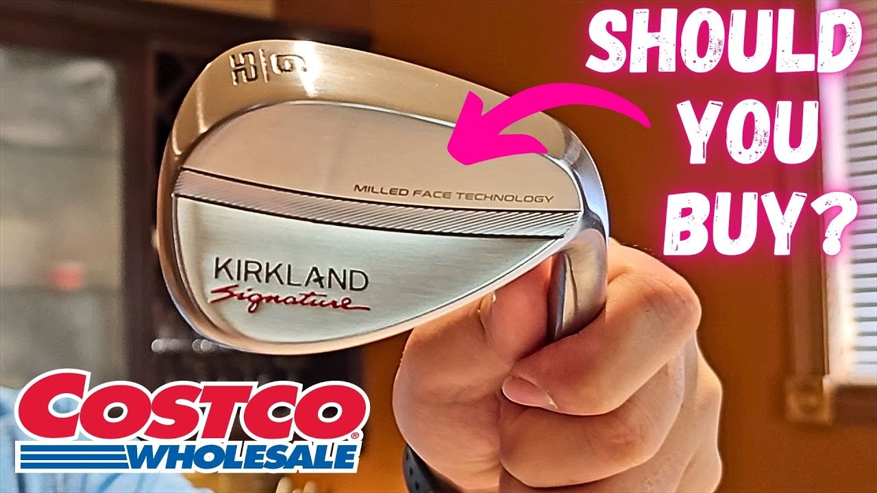 Gen 2 Costco Kirkland Signature Golf Wedges Unbox, Close Look, First Hits, & Review