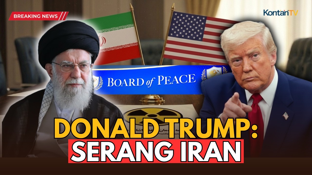 Presiden AS Donald Trump Perintahkan Perang vs Iran, Israel Serang Duluan
