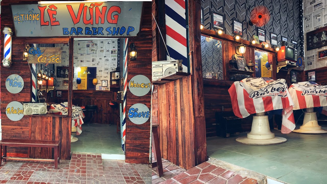 Đã SETUP hoàn thành tiệm cắt tóc nam bình dân / Lê Vững Barber Shop
