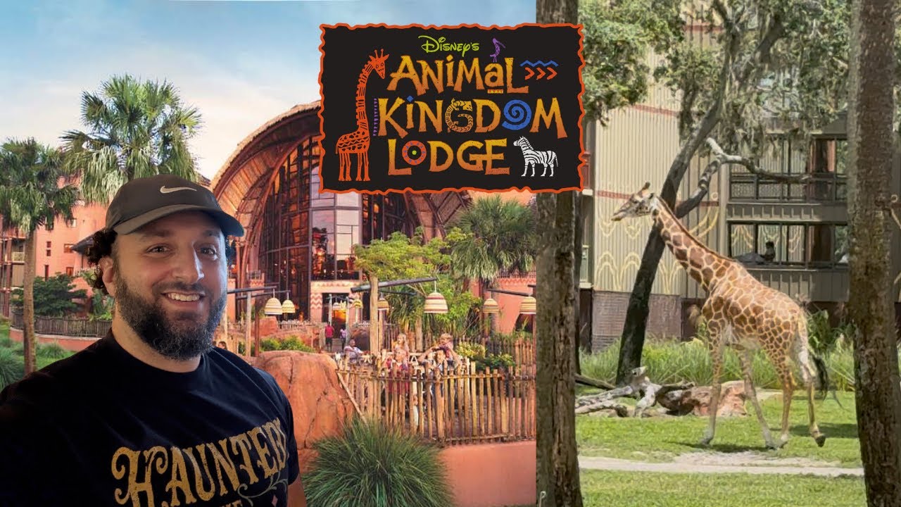 Disney's Animal Kingdom Lodge Is AMAZING! FULL Room & Resort Tour, Savanna & Animals, Eating at BOMA