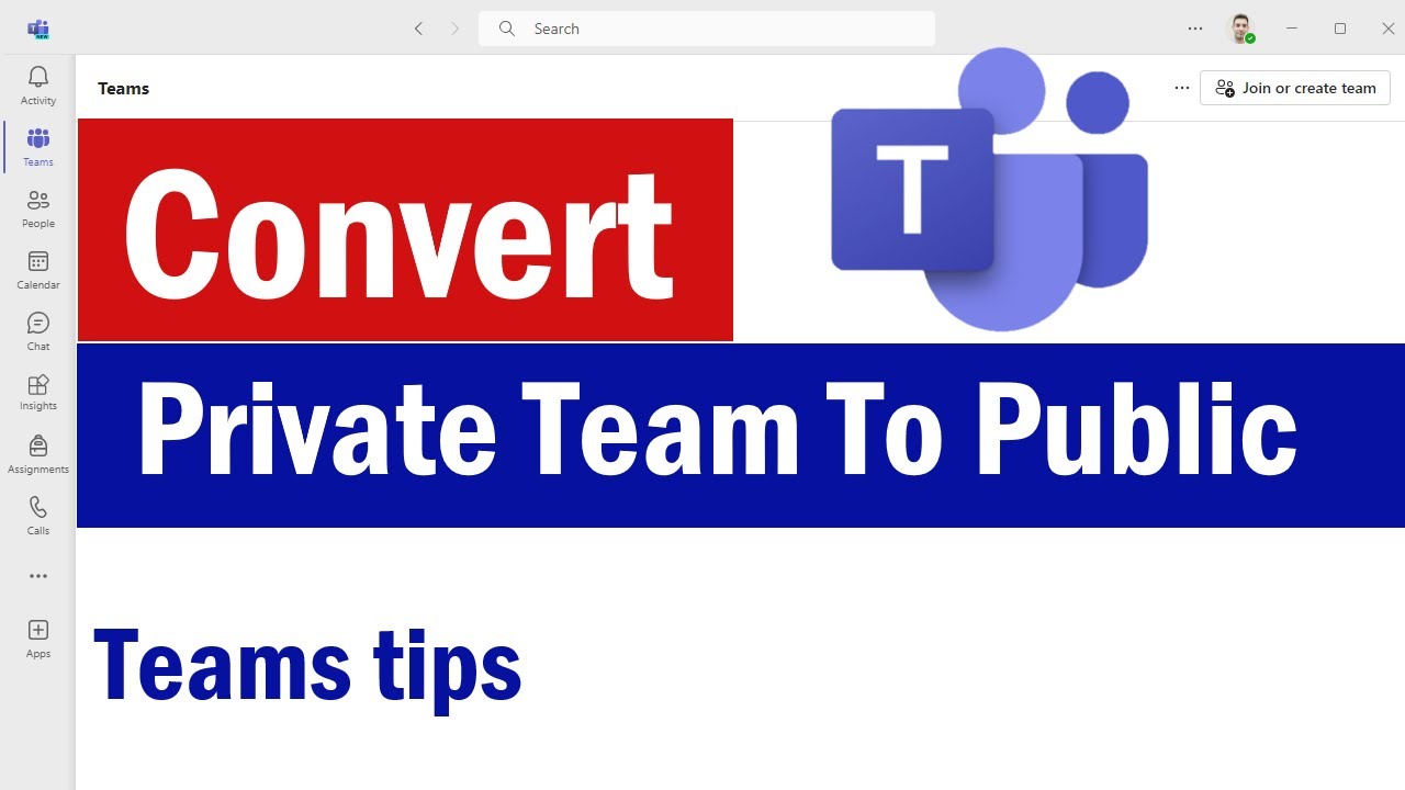 How To Convert Private Team To Public | How To Change Microsoft Teams from Private to Public |