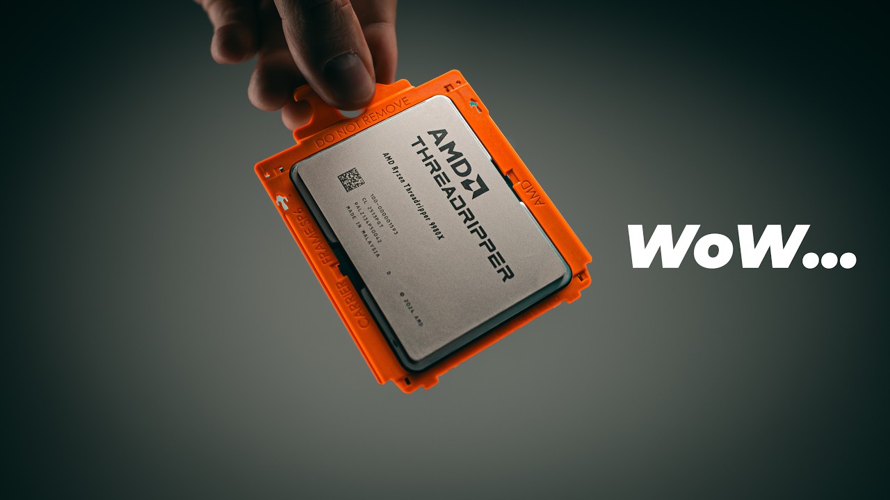 THIS 64-Core Monster KILLS ALL COMPETITION! - AMD Ryzen Threadripper 9980x review