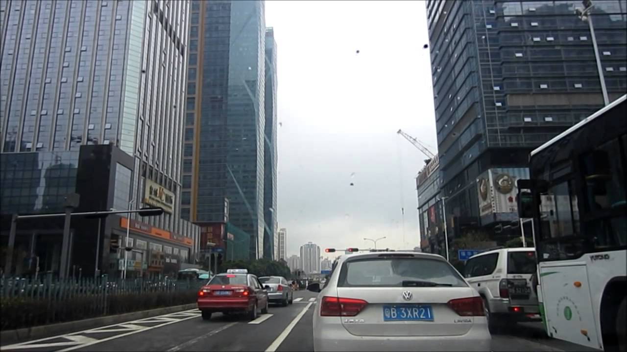Shenzhen's Shennan Blvd - From 车公庙 to 福田口岸