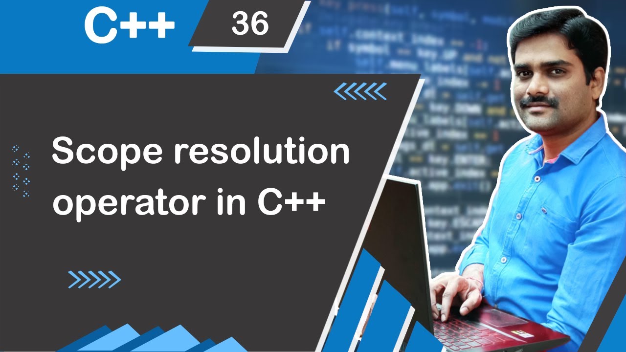 Оператор разрешения области действия в C++ - Учебник C++ 36 🚀