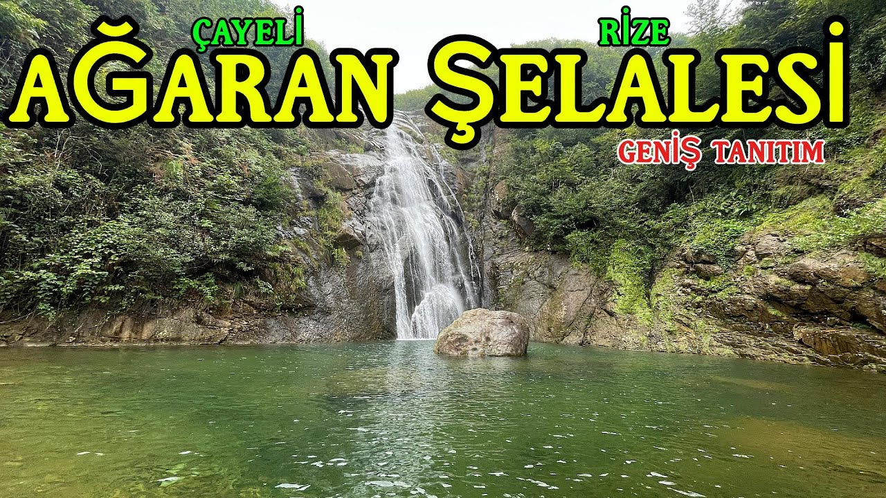 AĞARAN ŞELALESİ 2024  - ÇAYELİ - RİZE - AĞARAN WATERFALL ( WIDE PROMOTION ) 2024