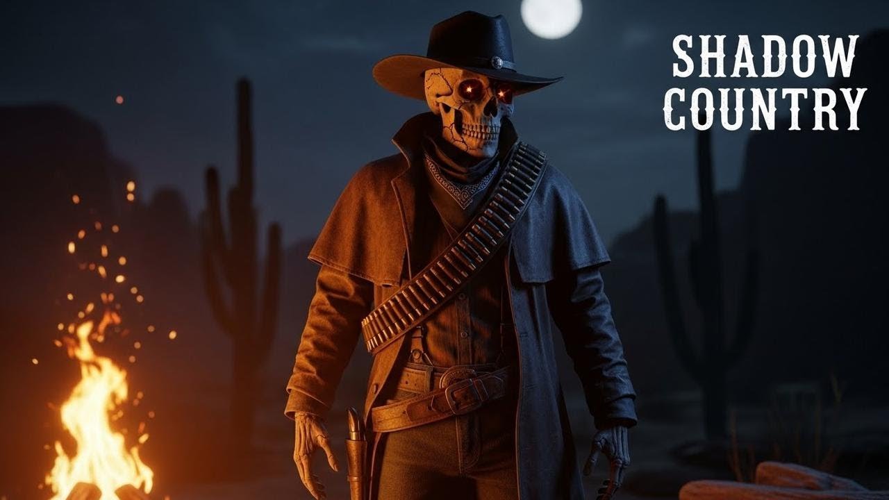 Ghost Town Whispers ~ Dark Country Guitar & Haunted Western Ballads at Midnight #61