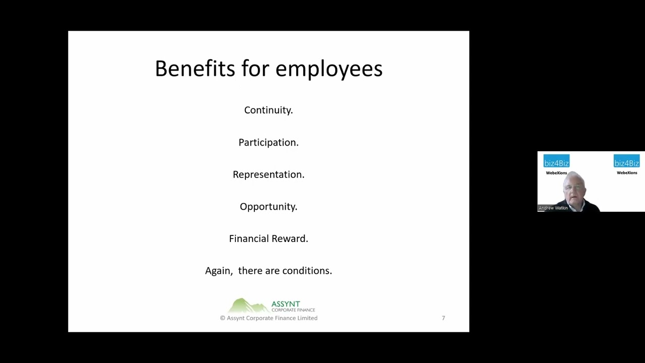WebeXions 2023 Oct - Employee Ownership Trusts (EOTs)