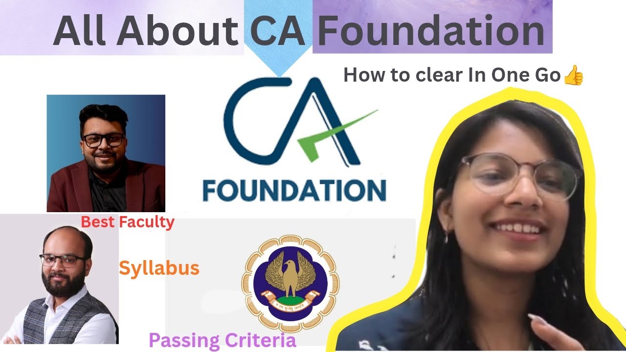 All about CA Foundation, How to clear in One Go 🤙 #ca foundation #aspirants #caaspirants 