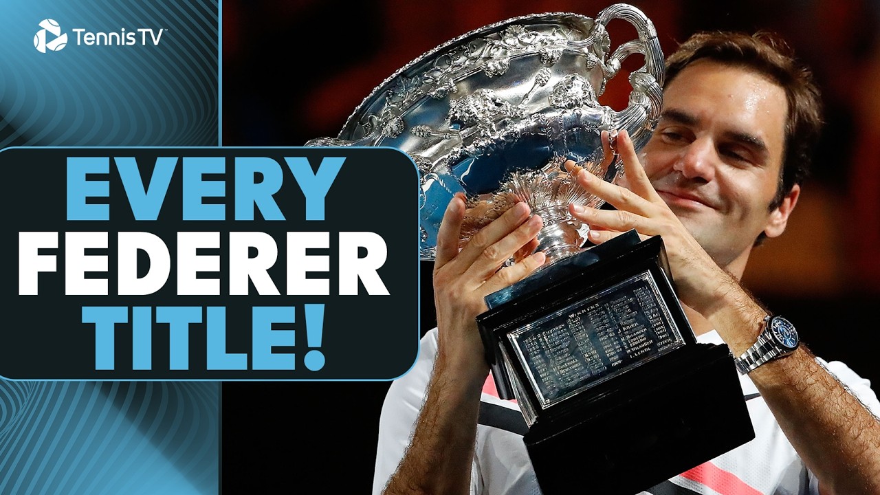 EVERY Roger Federer Career Singles Title 🏆