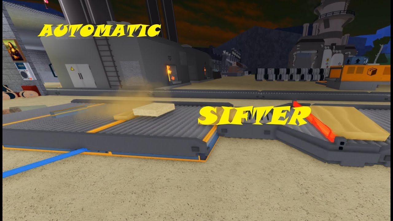 Auto Sifter Tutorial How To Build-Refinery Caves 2