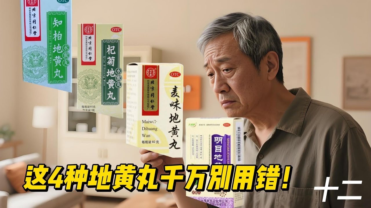 买地黄丸前必看！知柏地黄丸 杞菊地黄丸 明目地黄丸 麦味地黄丸怎么选| 别再乱买地黄丸了！知柏地黄丸&nbsp;杞菊地黄丸&nbsp;明目地黄丸&nbsp;麦味地黄丸&nbsp;这4种的差别