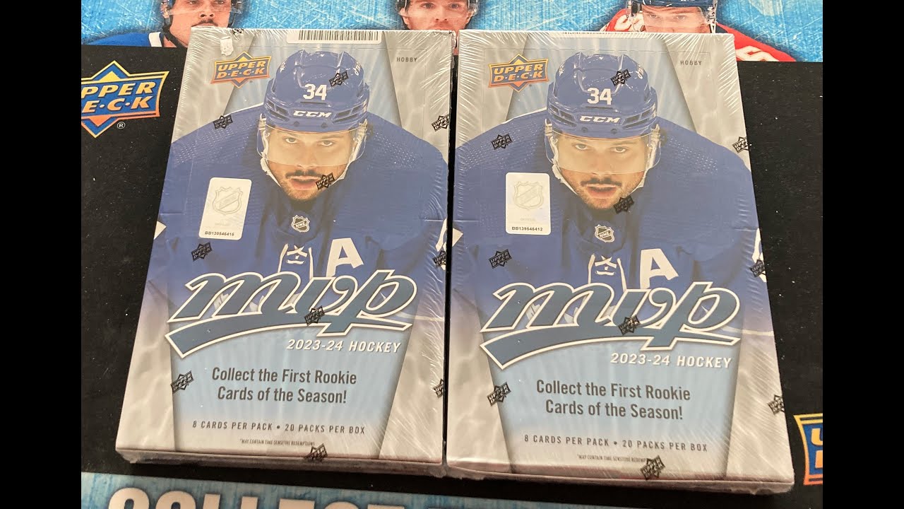 2023-2024 MVP HOCKEY!! 2 BOX BREAK.  