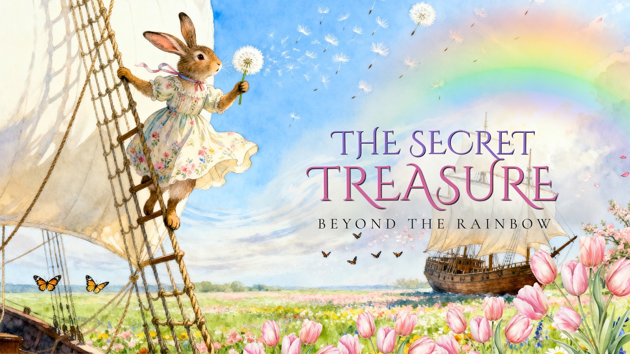 A Gentle Spring Story with Soft Music 🌿🌈 | Storybook Cottagecore