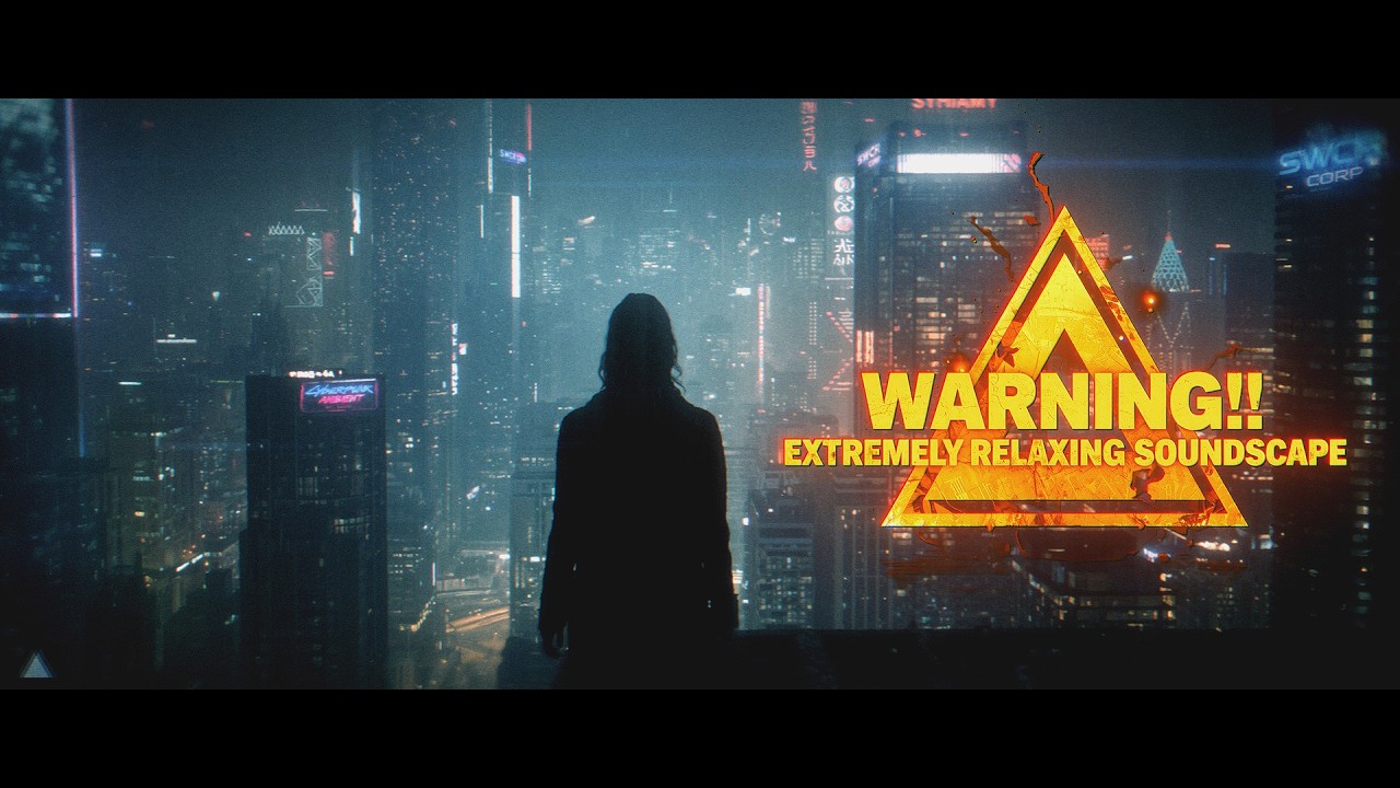 PURE Ambient Cyberpunk Music | WARNING: Ultra Relaxing Soundscape