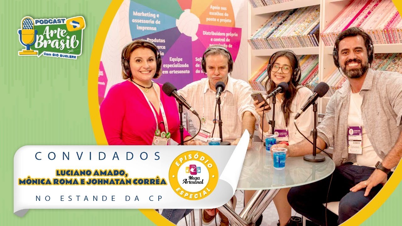 O mundo dos feltros com Luciano Amado, Mônica Roma e Johnatan Corrêa