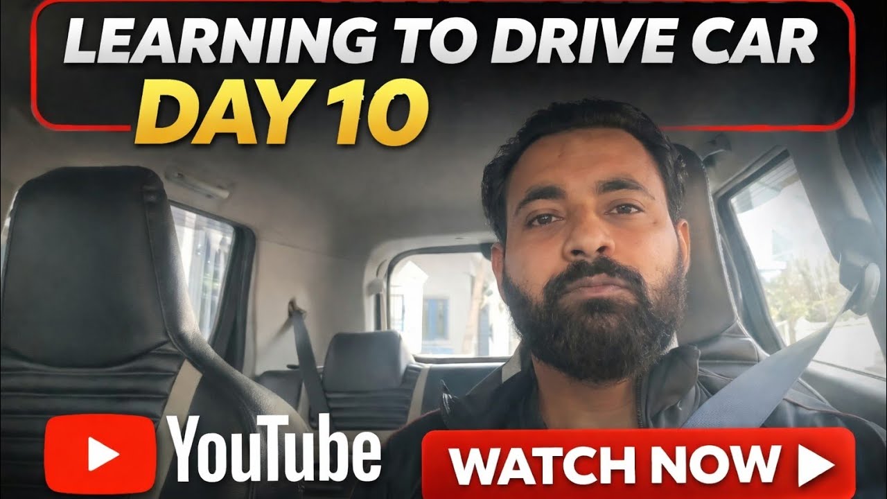 Day 10 Driving Vlog 🚗🔥 | From Porch to Roads in Lucknow | 5th Gear Confidence 😱 | Full Car Vlog