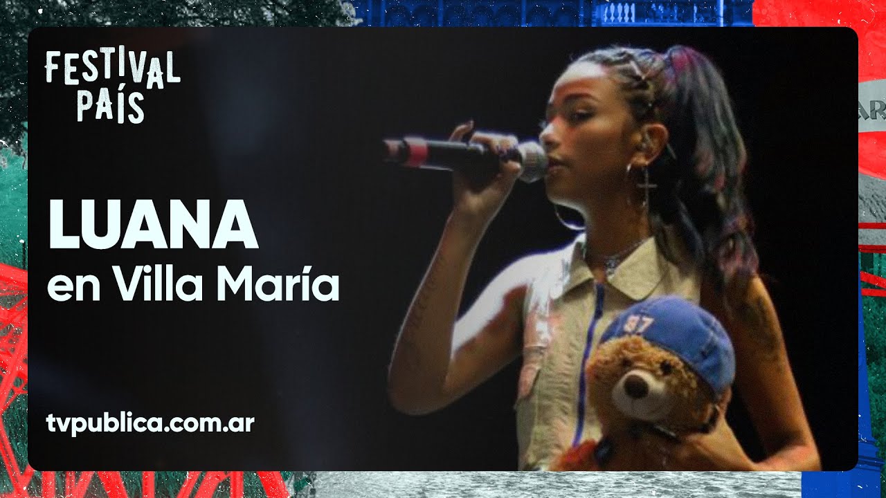 Luana en el Festival de Peñas de Villa María - Festival País 2023