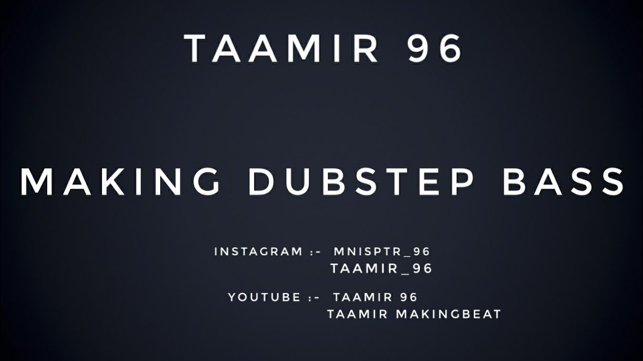 Dubstep bass using 3xOSC @FL_STUDIO  @TaamiR96