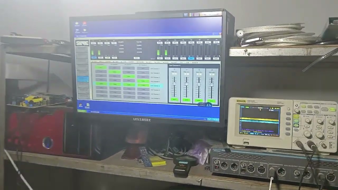 LA8 4 input 4 output dsp software control power amplifier&nbsp;feedback&nbsp;and&nbsp;the&nbsp;actual&nbsp;sound&nbsp;of&nbsp;it！