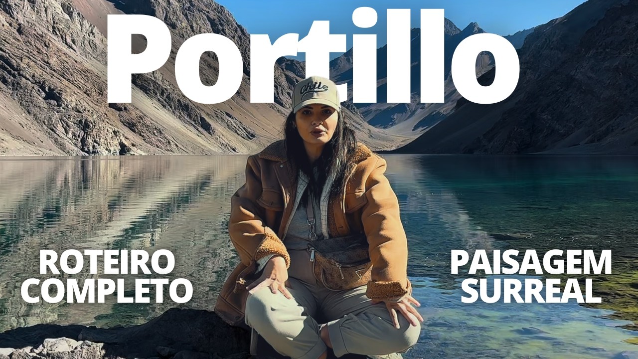 Portillo SEM NEVE | Descubra porque ainda é um dos LUGARES MAIS LINDOS do Chile e !