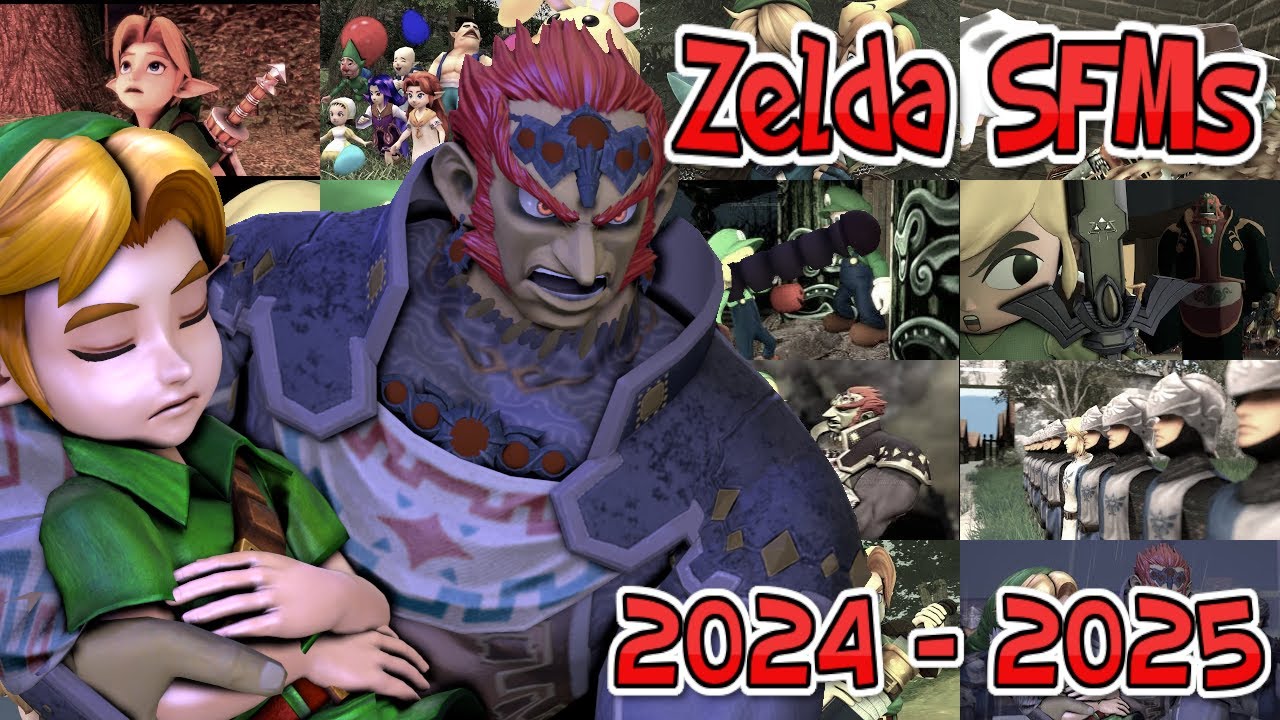 Roaxes's Zelda SFM Collection! 2024 ~ 2025!