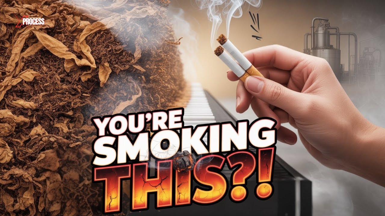 How Cigarettes are Made? CIgarette Manufacturing Process Explained!