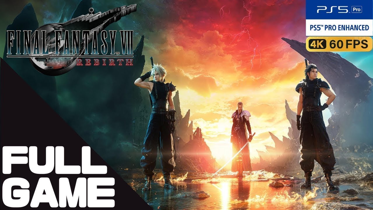 FINAL FANTASY 7: REBIRTH Full Walkthrough Gameplay &ndash; PS5 Pro 4K 60FPS No Commentary
