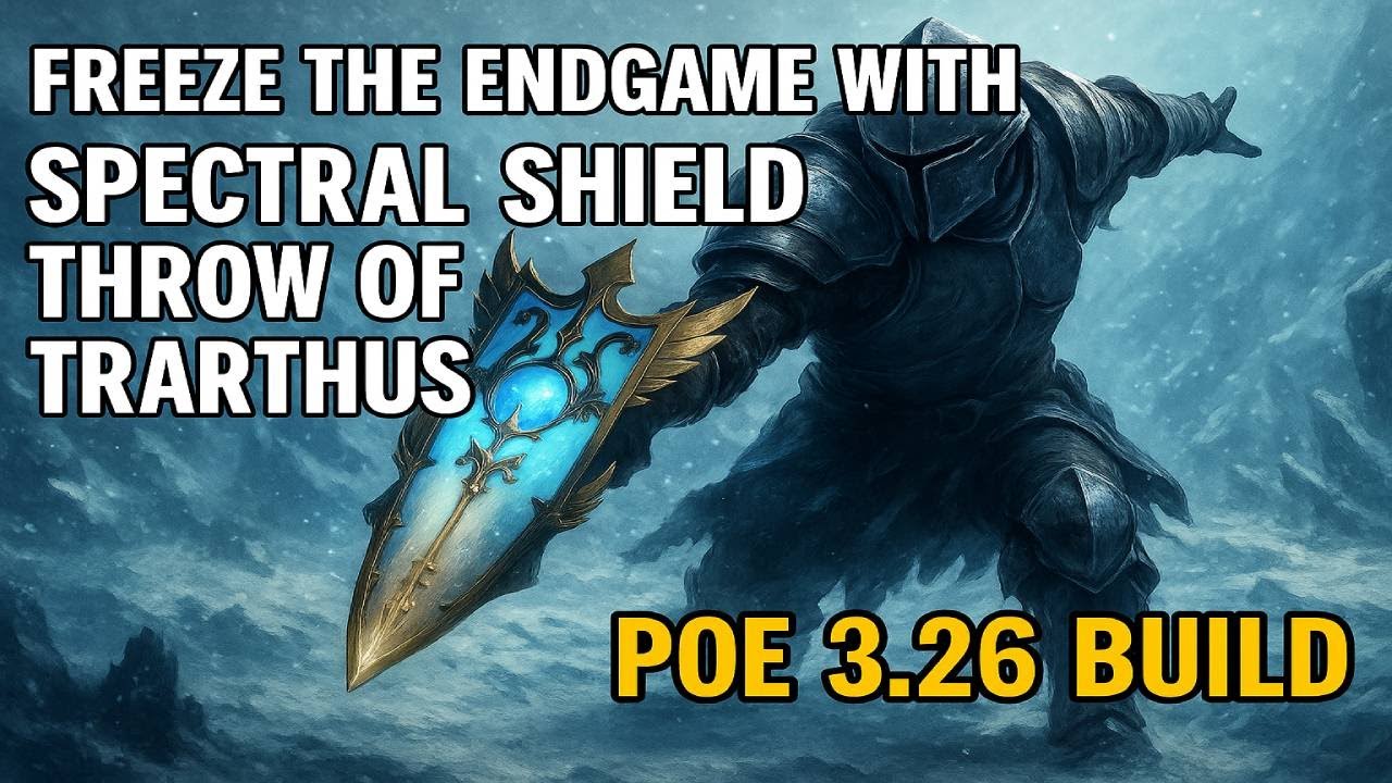Freeze the Endgame with Spectral Shield Throw of Trarthus | PoE 3.26 Build Showcase