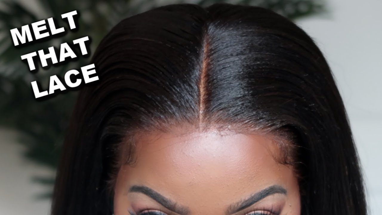 Melt THAT LACE🔥| DETAILED Beginner Friendly NATURAL Yaki Straight Lace Wig  ft. WowAfrican