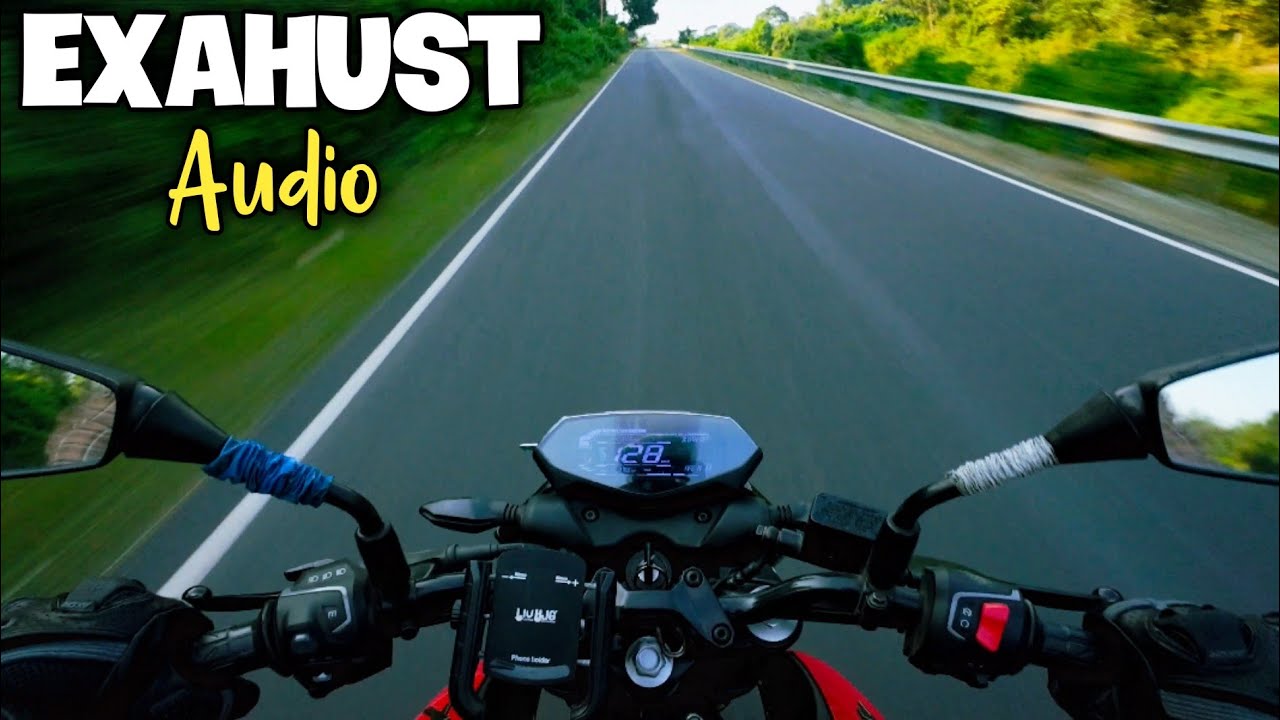 N250 Hyper Ride | N250 Forest Ride With Pure Exhaust Sound | N250 In Gazaldoba Forest Part-5