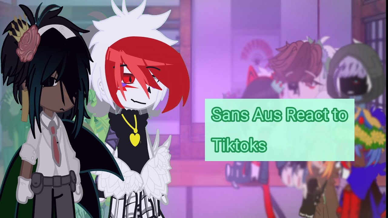 Sans Au's react to tiktoks (crossmare) //cringe?// my Au