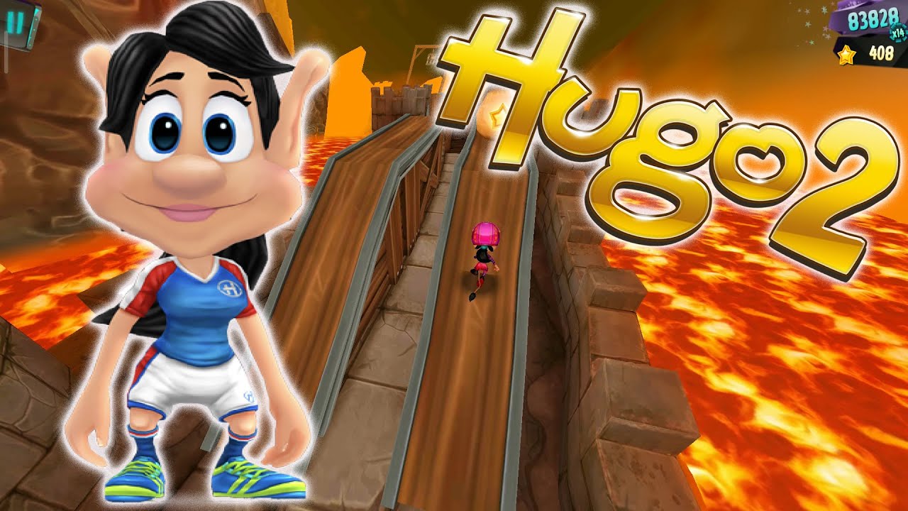 Hugo Troll Race 2 - New Hero Hugolina Funny Gameplay Android IOS