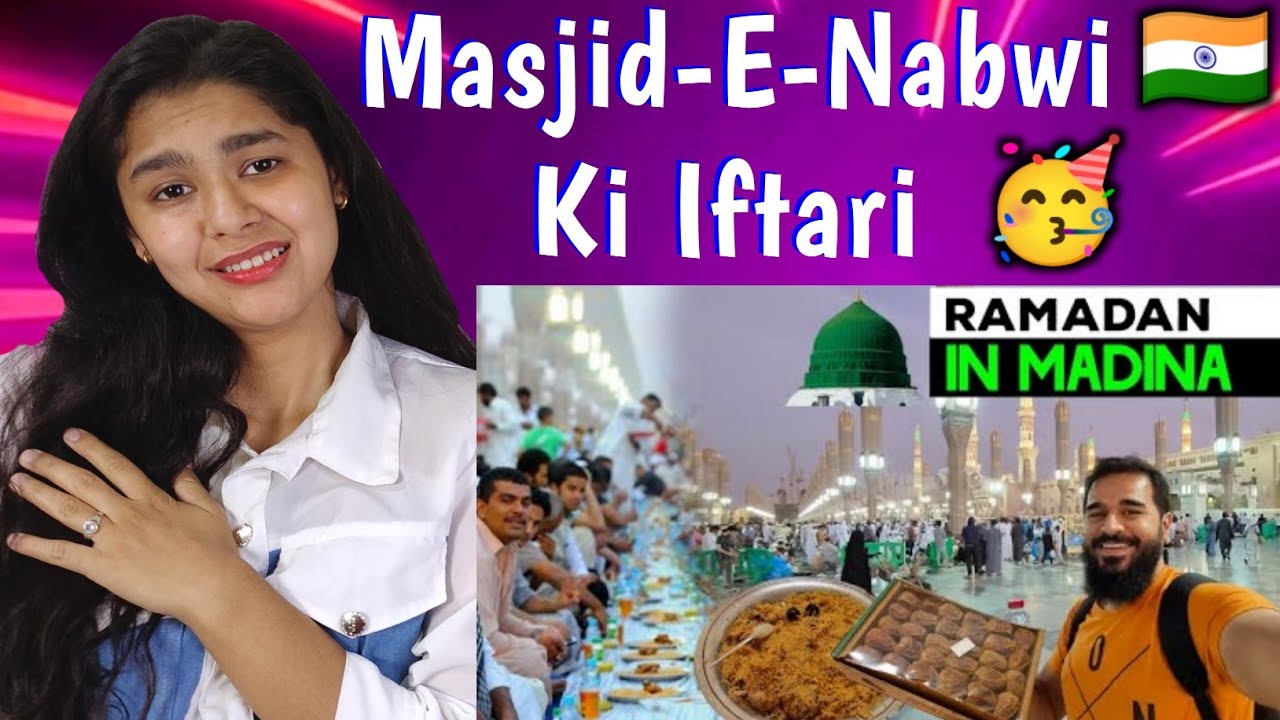 Indian Reaction On Ramadan in Madinah 2022 | Iftar In Masjid-AL-Nabwi | Ramadan Special