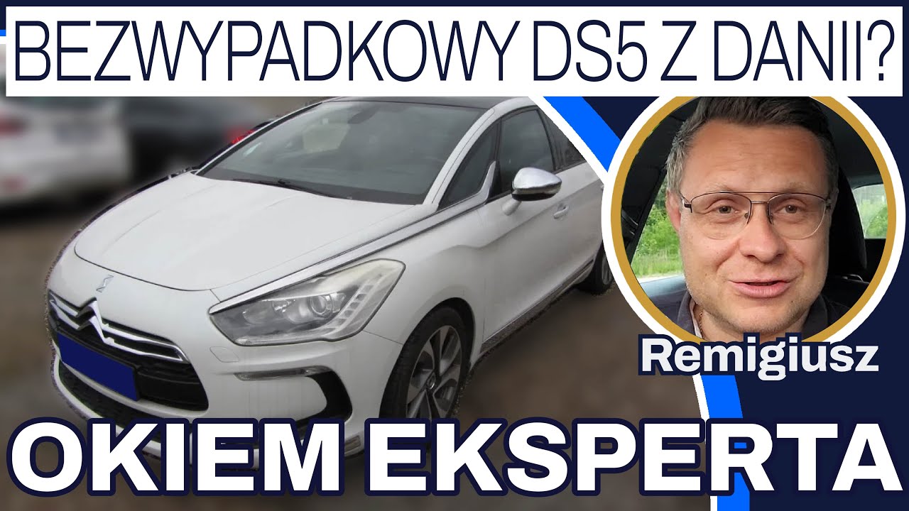 Bezwypadkowy DS5 z Danii? - Citroen DS5 2.0 HDi 163 KM 2012 rok 180000 km 43000 zł